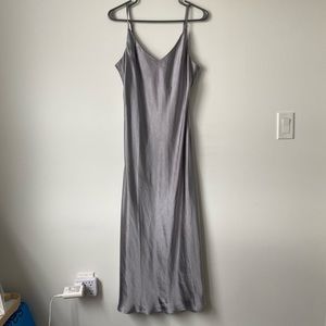 Oak + Fort Satin Dress